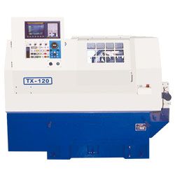 小型精密CNC刀塔式車床TX-120（日本原裝） 